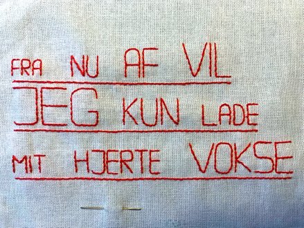 følsomt broderi billede